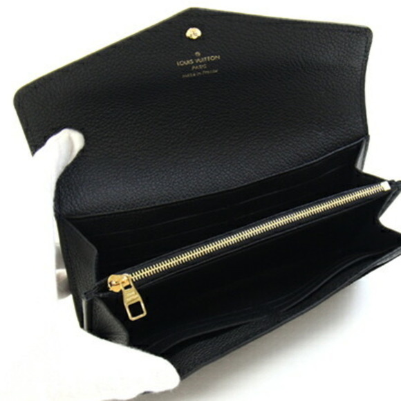LOUIS VUITTON Black Monogram Wallet - Picture 4 of 7